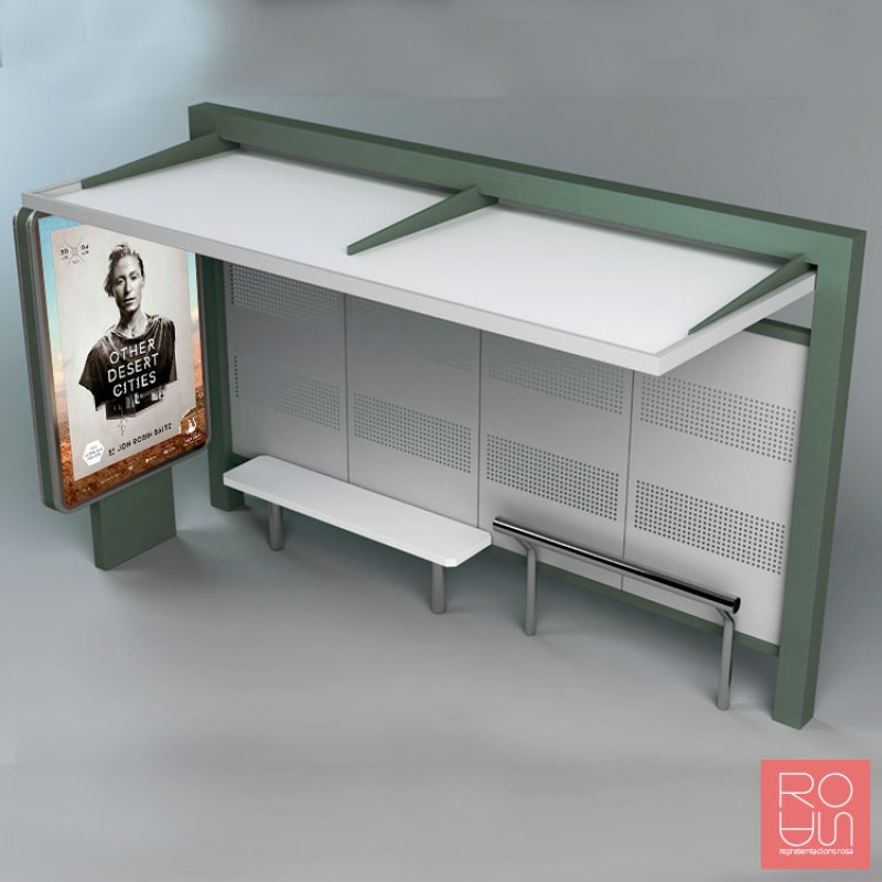 Marquesina parada d'autobús New Vela